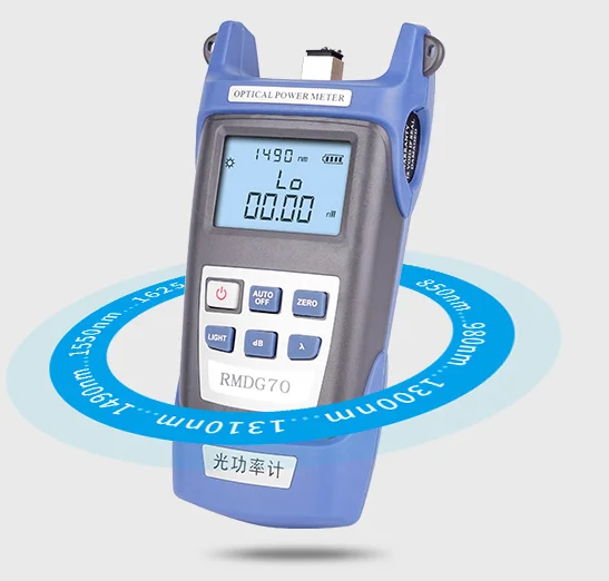 3-in-1 fiber multimeter / optical power meter / light source / visual fault locator