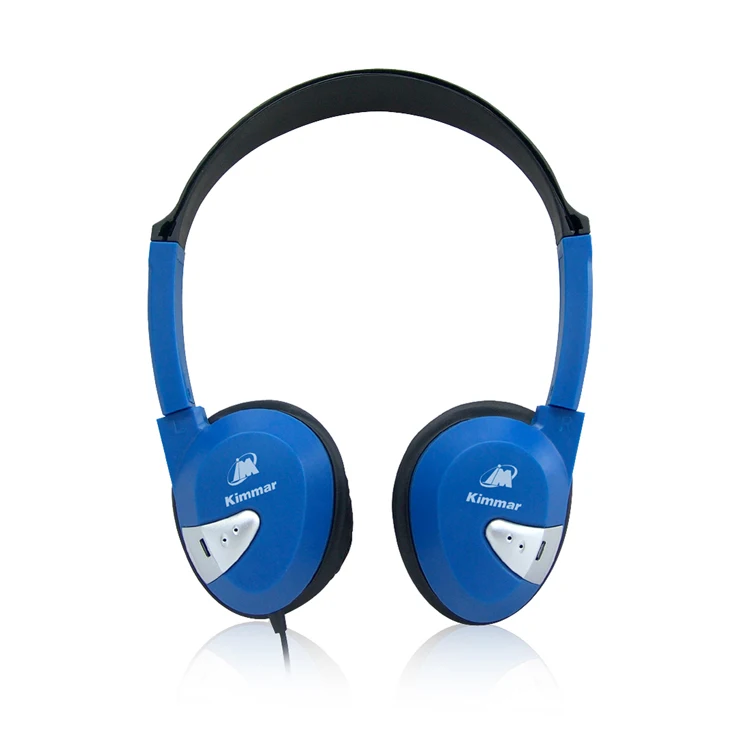 Kimmar wholesale 30mm speaker wired on-ear headsets for aviation/conference use,with quality and quantity assured