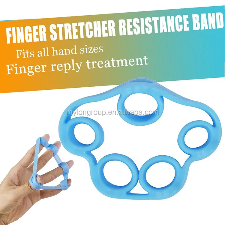 
Hand Grip Strengthener Workout Kit (5 Pack) Adjustable Hand Exerciser Finger Exerciser Finger Resistance Band 