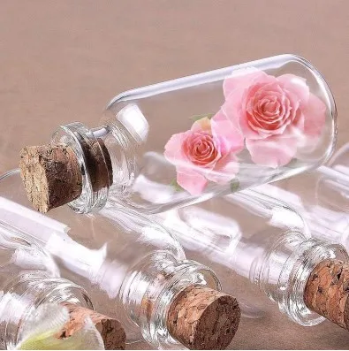 Small Wedding Jewelry  frascos de vidrio Glass Containers 5l Mason Jar With Cork Stopper