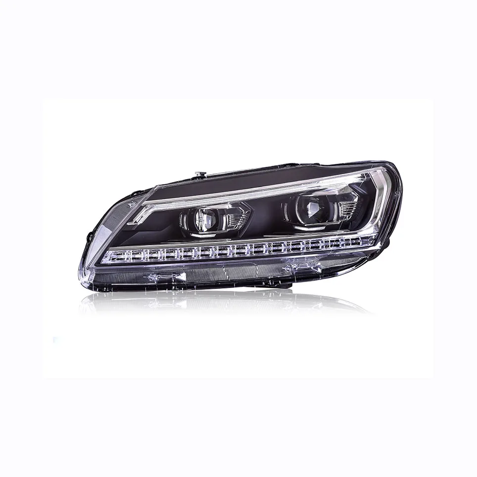 LED DRL Hid Xenon Headlamp For VOLKSWAGEN Passat V6 B7 2011-2015 year