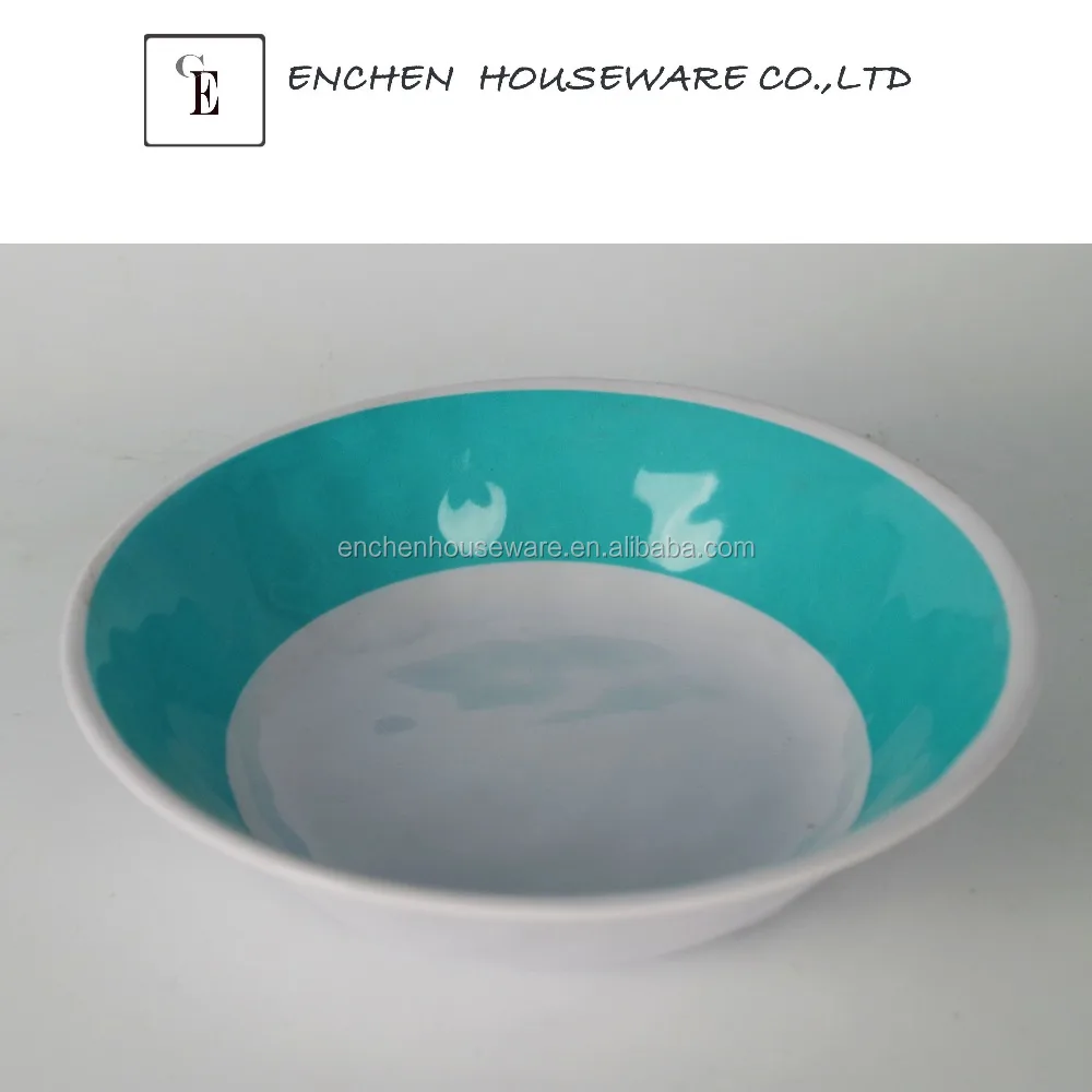 Unbreakable 12PC USA  Plates Bowls Home goods Ware Melamine western  camping tableware Dinnerware Set