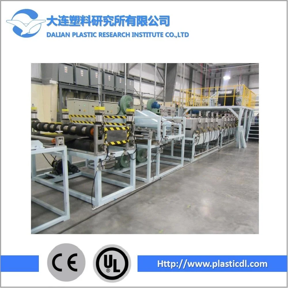 PP plastic honeycomb sheet /bubble guard sheet making machine