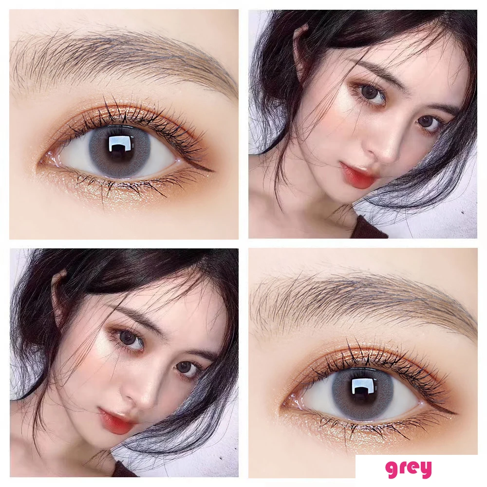 Beauty Coner 2pcs/pair Life Series Yearly Colored Contact Lenses Cosmetic Soft Color Contact Lenses for eyes