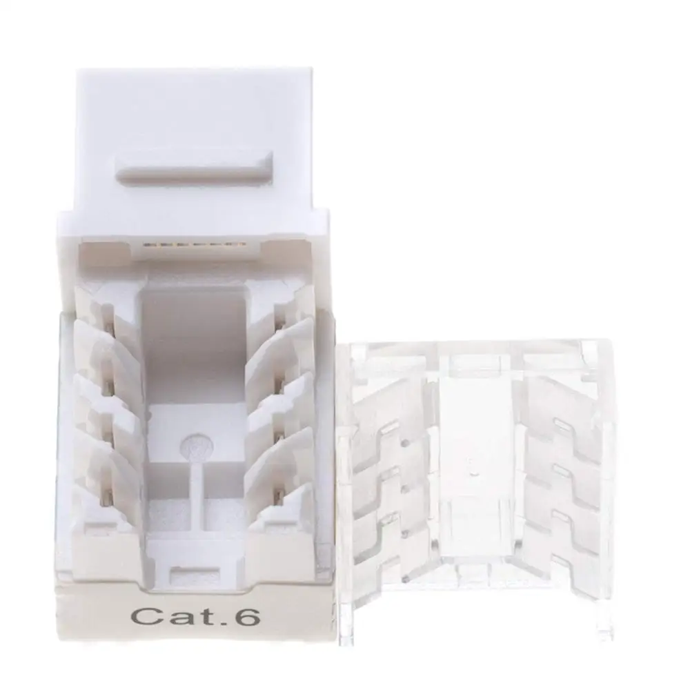 CAT6 UTP Keystone Jack 110 IDC 90 Degree/CAT6A CAT5E