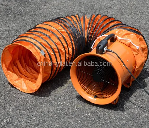 PVC ventilation spiral flexible air ducting hose y type duct hose