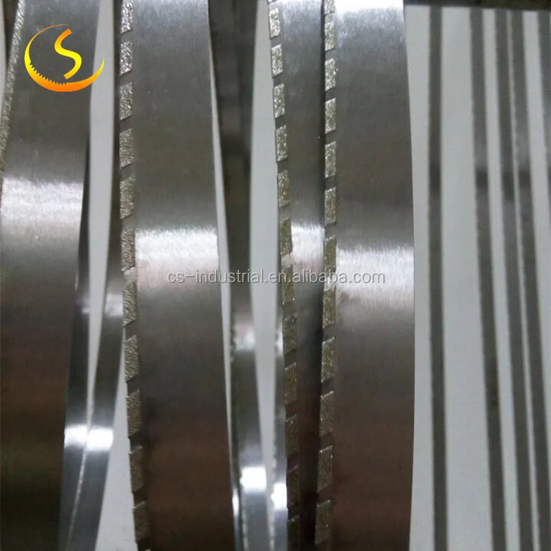 diamond band saw blade for cut Silicon Rods