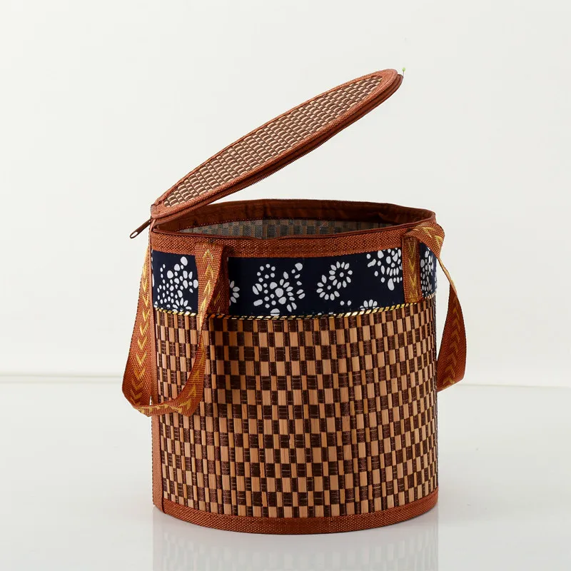 Bamboo weaving handmade bamboo basket