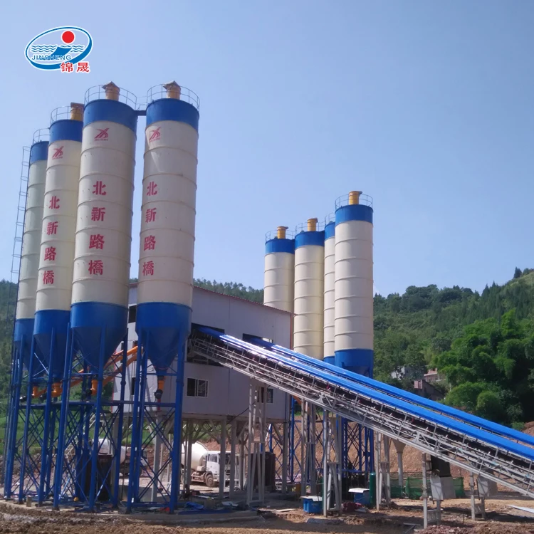 Beton Central Mixing Station and Concrete Batching Plant 100 in Cement Industry producer in Indonesia