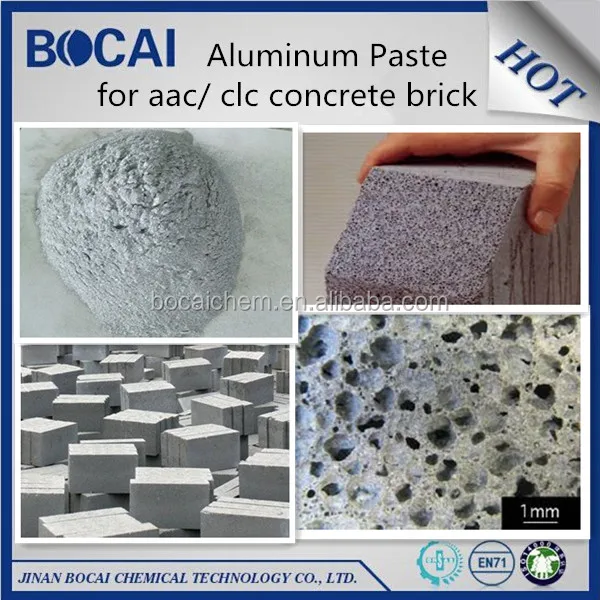 Best price of aluminum flake powder msds for aac block production line