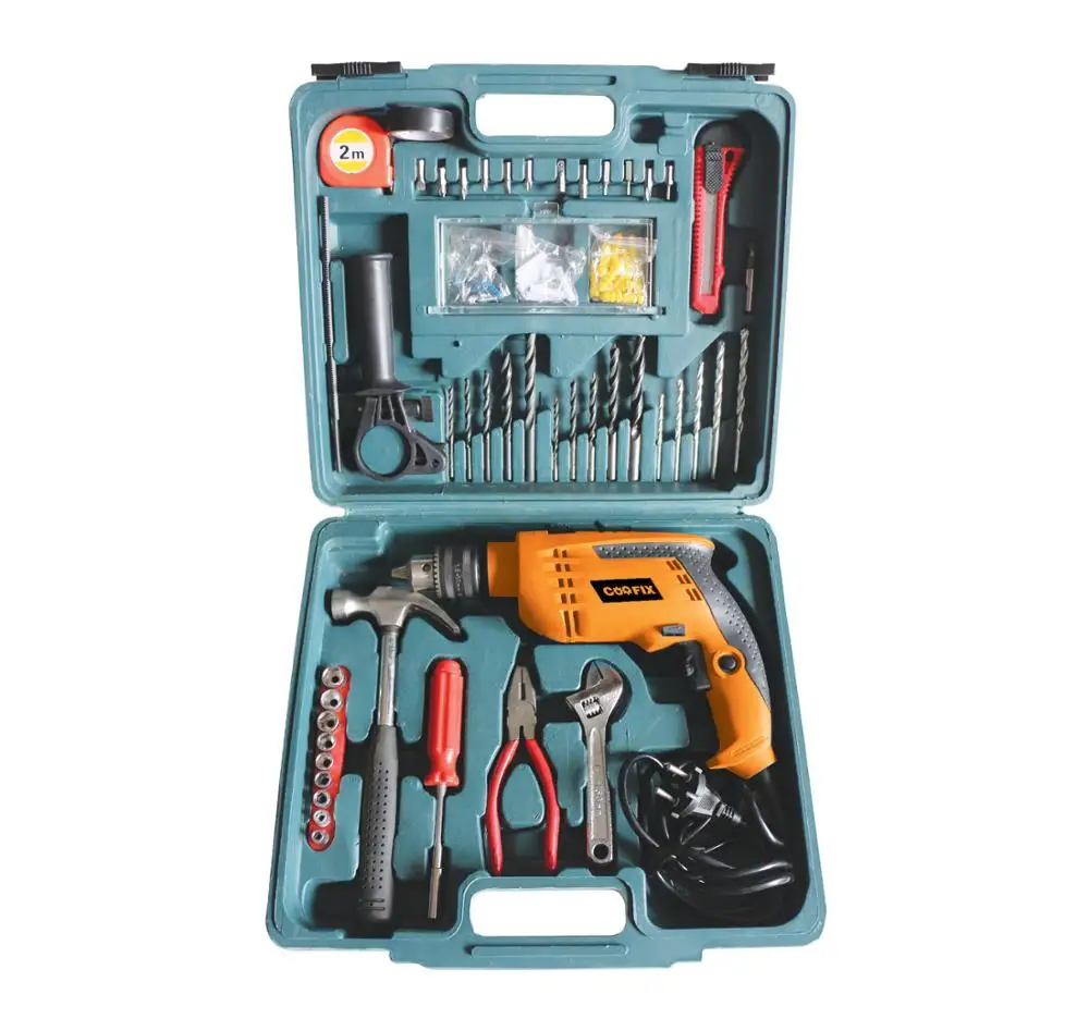 108 pcs combo kit power tool set impact drill tools set hand tool kit set