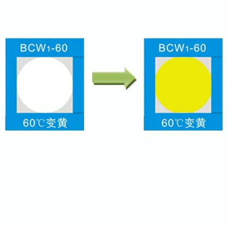 temperature labels indicators irreversible high temperature vinyl sticker