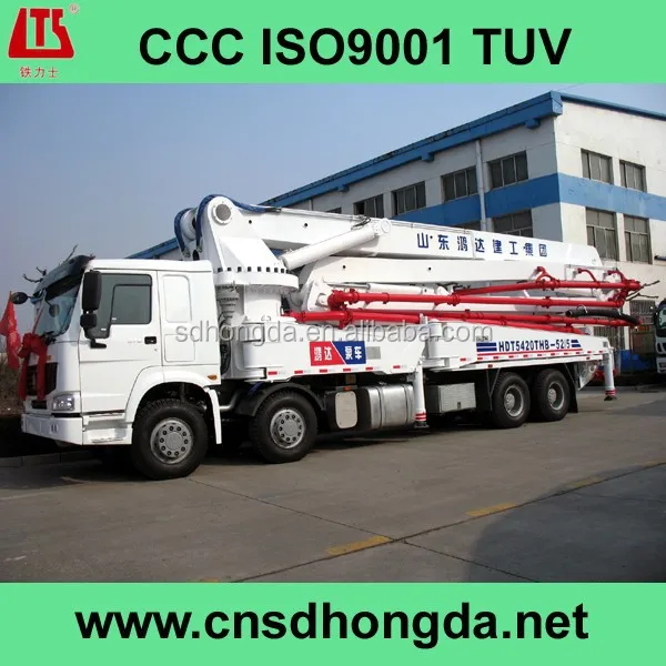 
Boom Concrete Pump Truck with HOWO Chassis 