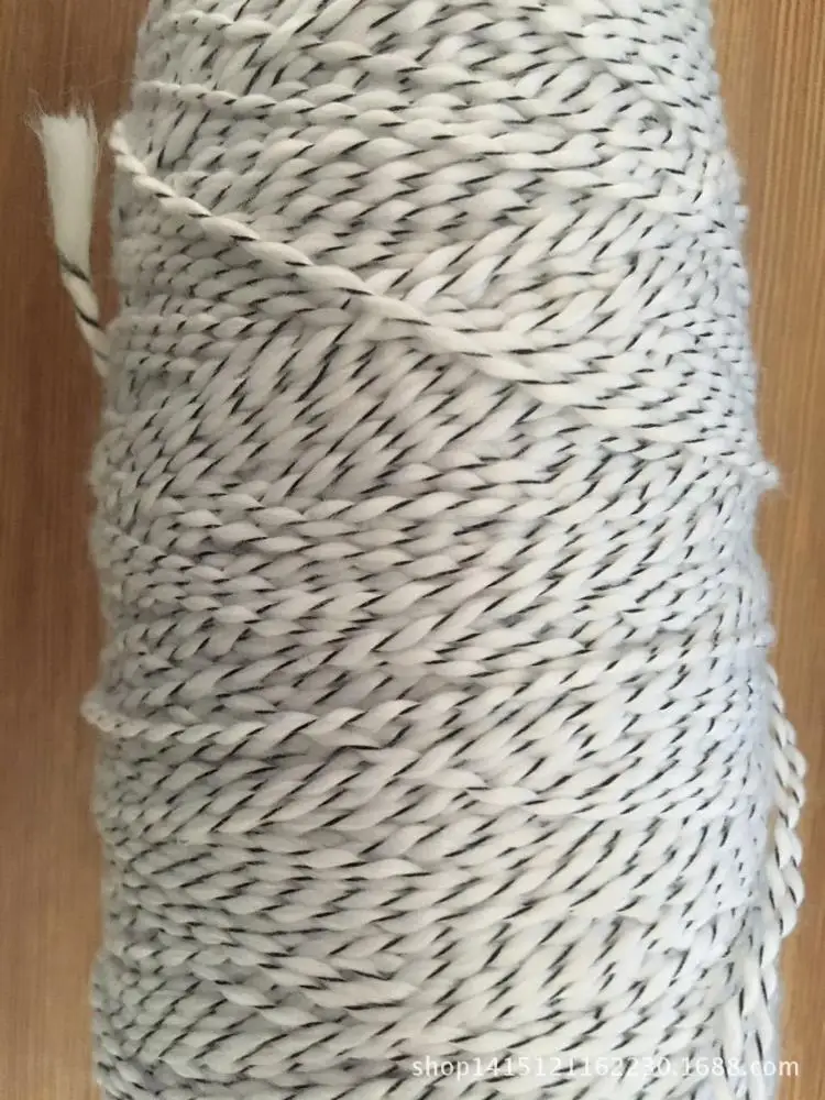 acrylic/wool fanc yarn