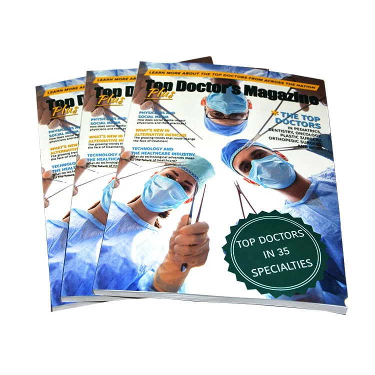 Low Cost Magazine Book Printing Service in China