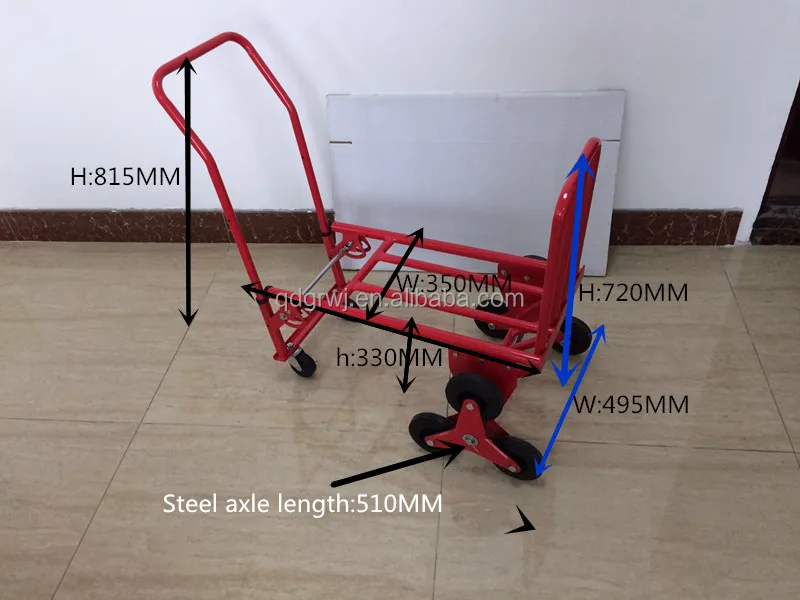 Коммерческого класса 300 фунтов Емкость ручной тележки корзину Heavy Duty