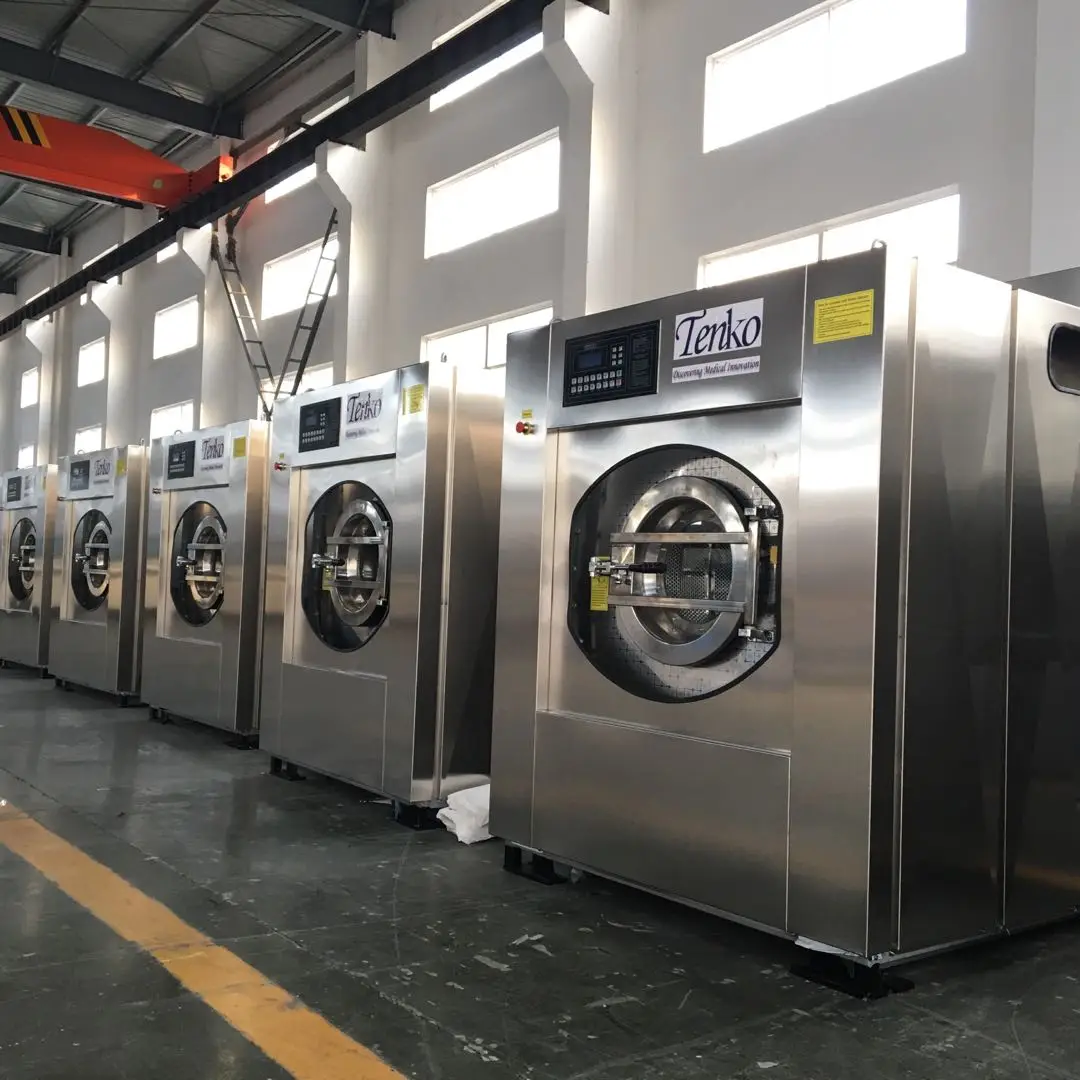 Industrial Laundry Washer Extractor 50kg 70kg 100kg 120kg Hotel Equipment Used Washing Machine Fully
