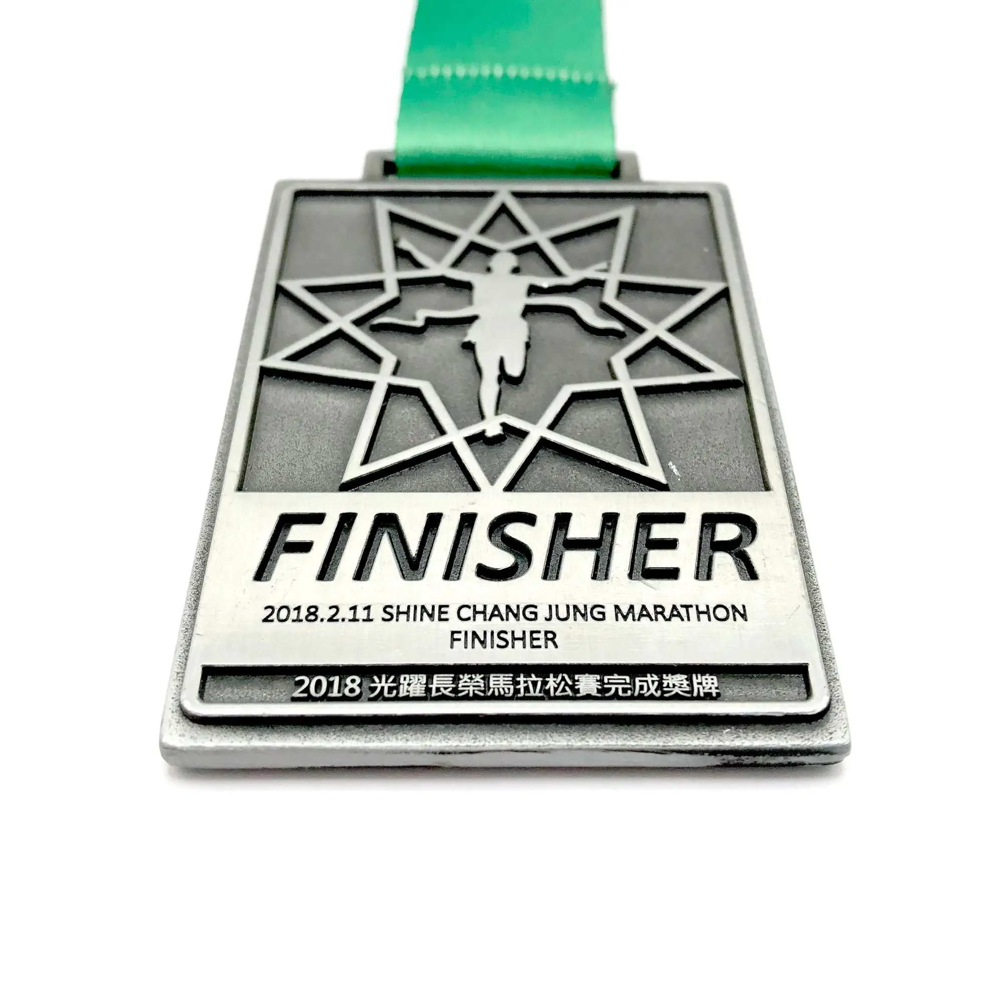 Custom Running Marathon cheap finisher medals no minimum order