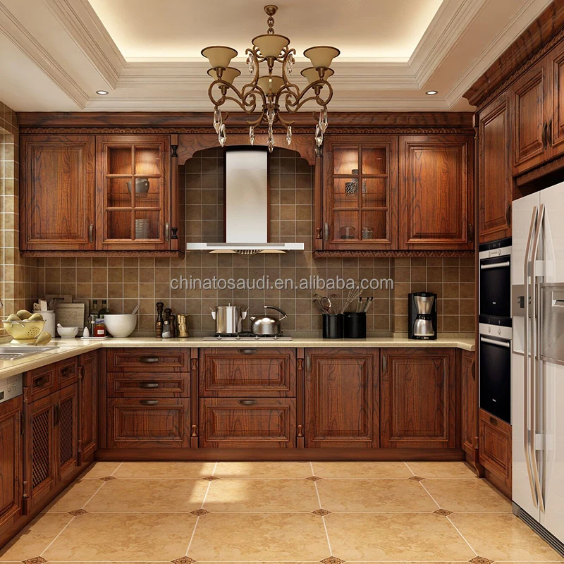 
factory made in China high-end custom kitchen cabinets for sale 