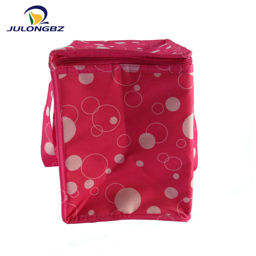 Custom insulated oxford cloth bag, colorful large capacity Oxford lunch bag