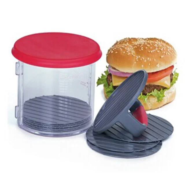 Многослойный пресс для бургеров с контейнером для хранения