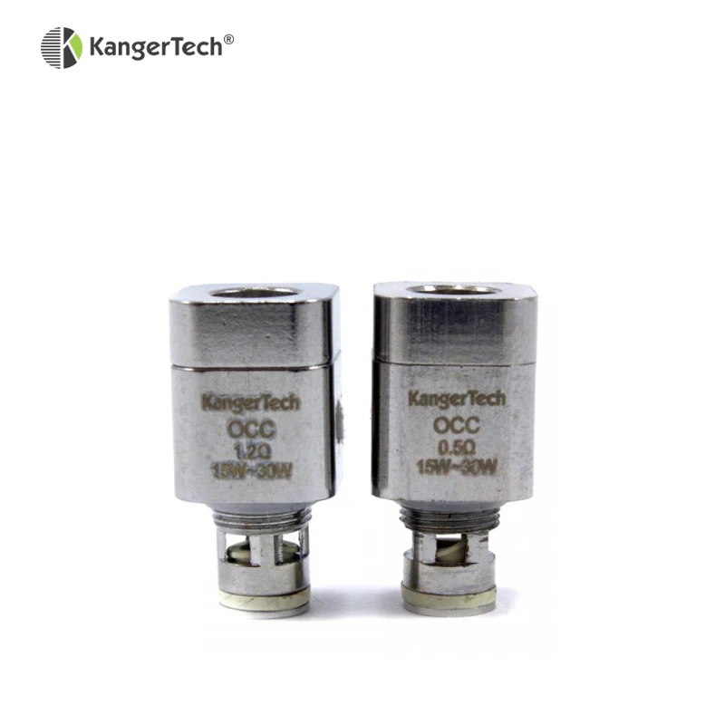 
Kangertech OCC Bottom Vertical Coil with Organic Cotton Replaceable OCC Ni200 Nickel 0.15 ohm Replacement Coil 
