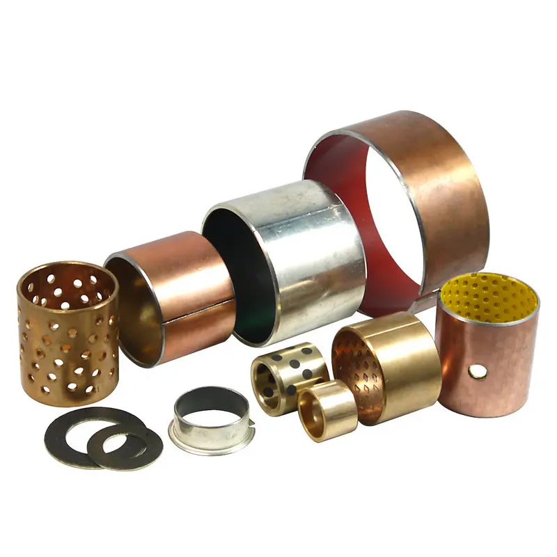 flanged Copper Bush , sliding Brass Bushing , sleeve bimetal Bronze bush