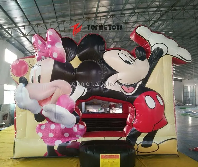 Big Inflatable mickey mouse bouncer bouncy castle for sale