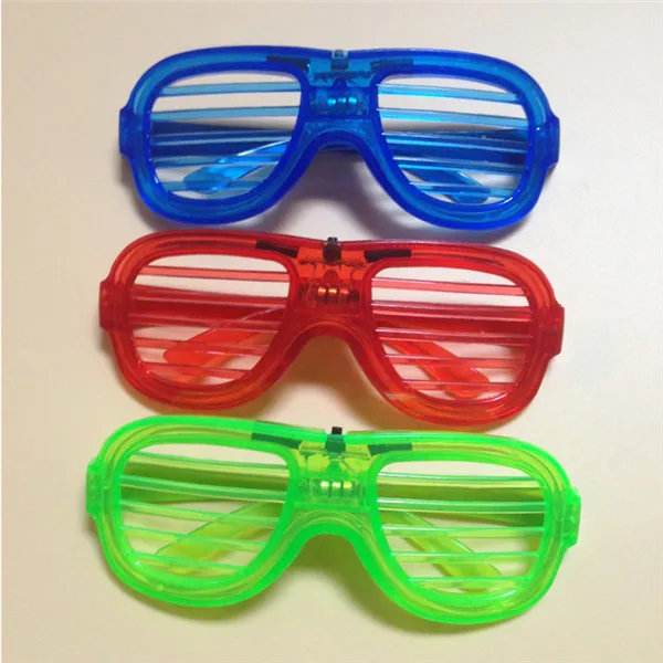 Fashion Happy New Year Led Flashing Glasses For Kids
