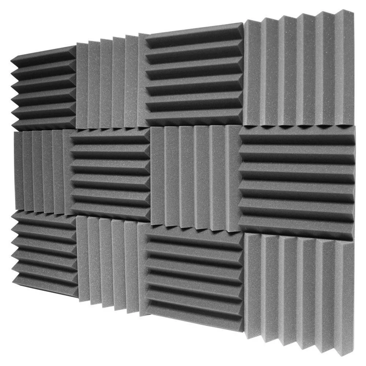 Colored  Blue Acoustic Wedge Soundproofing Studio Foam Acoustic sponge