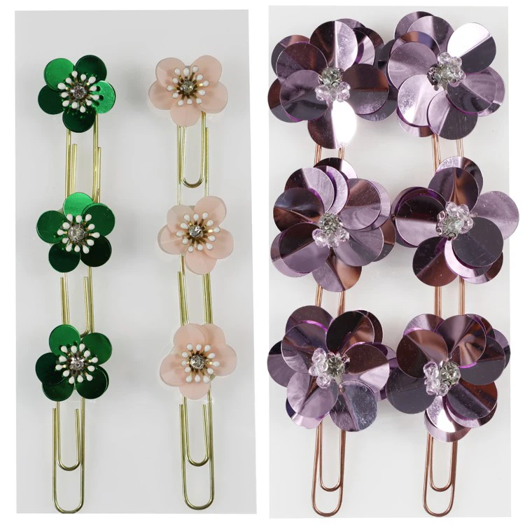 Ring flat wire custom logo binder clipboard metal paper clip