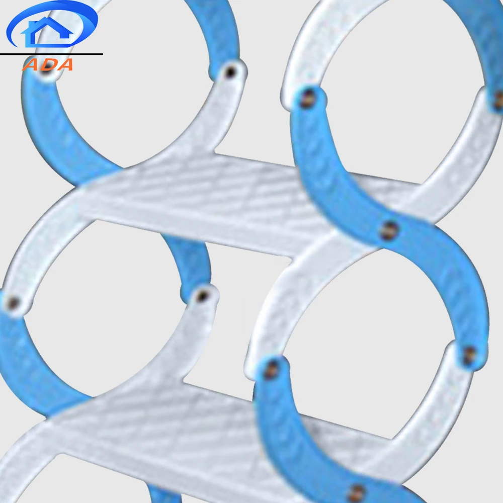 New Model Home Use Combination Extendable Carbon Steel Widening Colored Loft Stairs