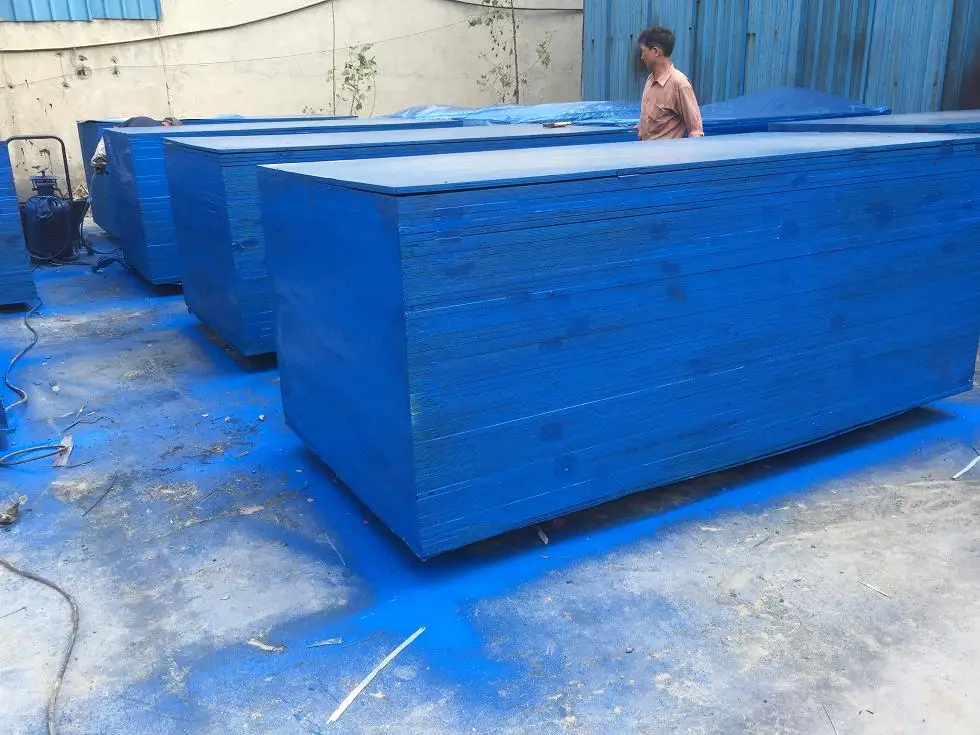 
18mm finger jointed film faced plywood With brand 