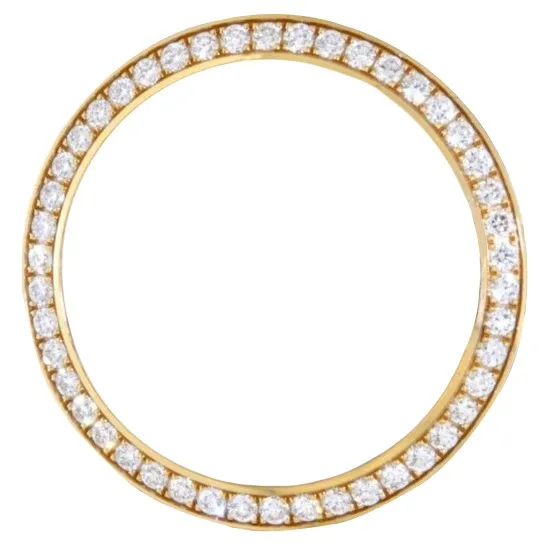 
Original Version Aftersales Market 18K Gold Watch Bezel Inlaid with Diamonds for date36mm 