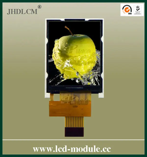 последовательный интерфейс tft жк-модуль с 1,8-дюймовый размер JHD- TFT1.8- 12A