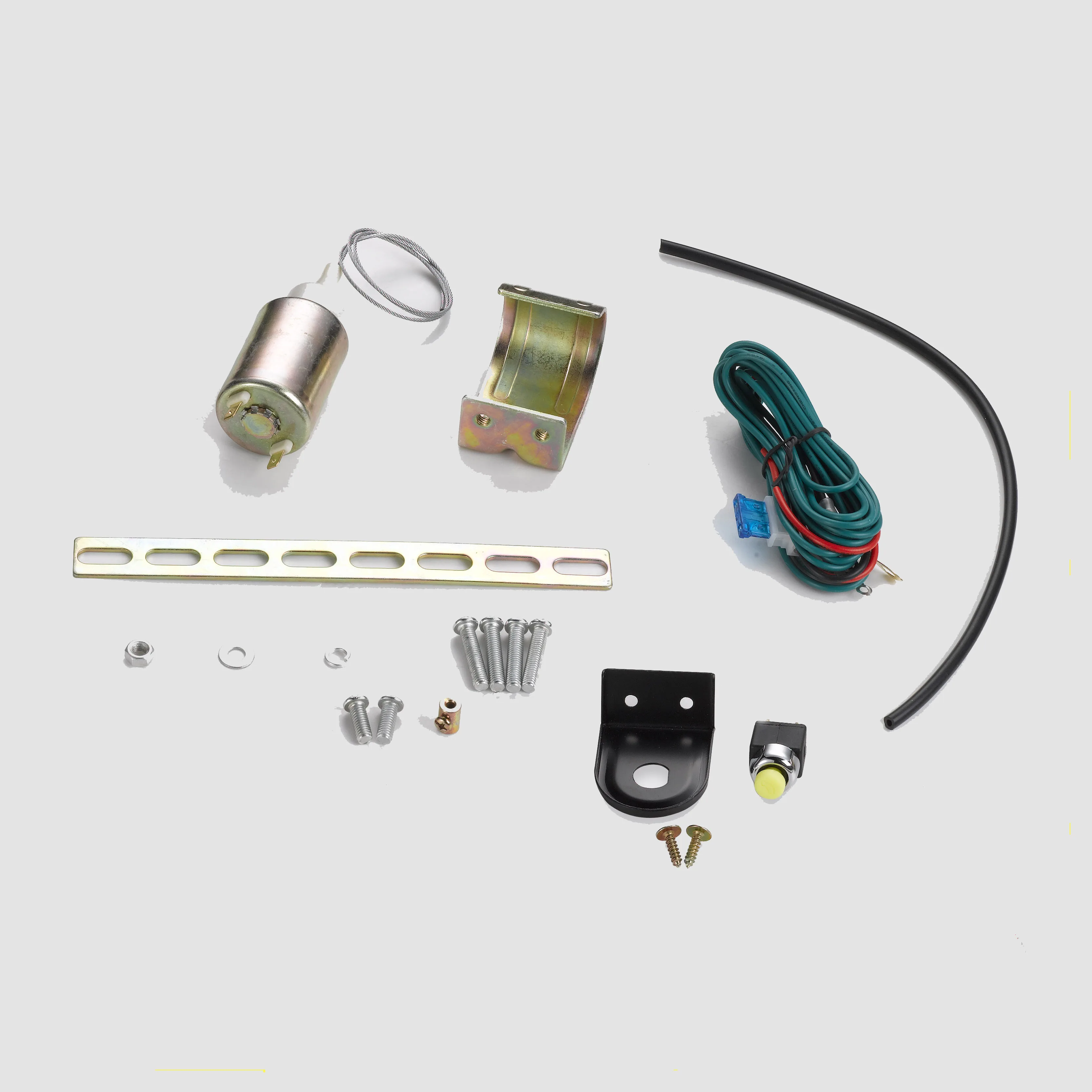 Универсальный комплект для выпуска багажника автомобиля