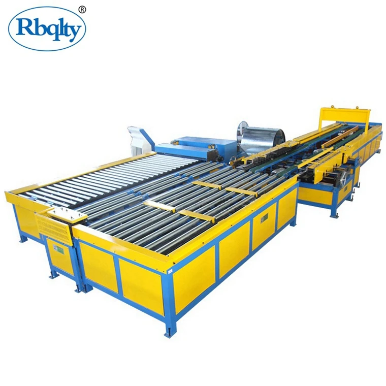 Galvanized iron u shape auto duct line 5