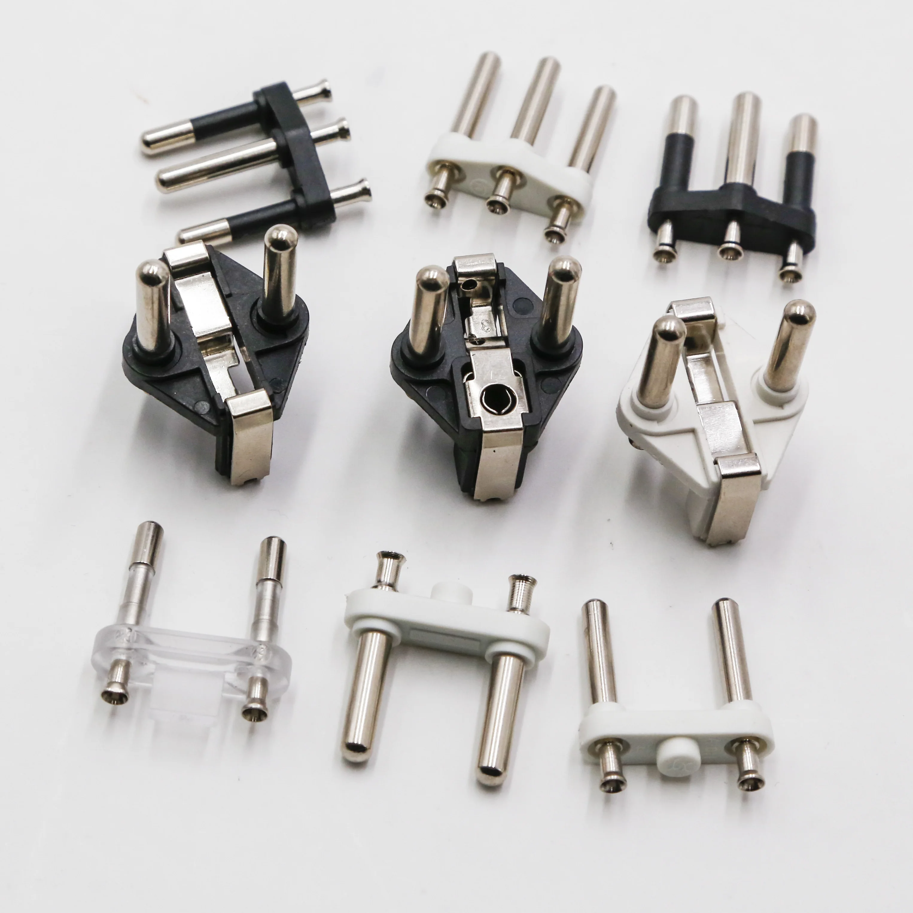 MD-02A  VDE    plug insert middle east europe schuko  4.8mm solid hollow pins