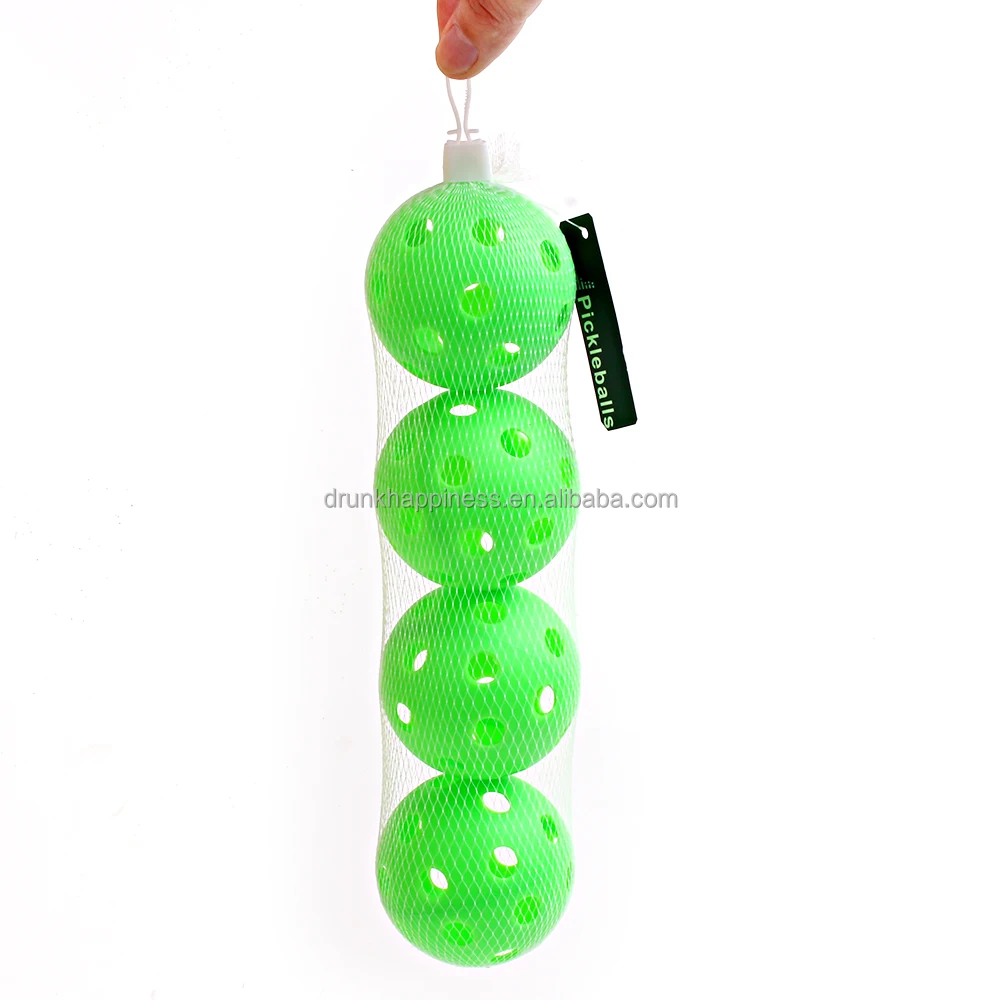 Trilove Dual use Pickleball Balls, Medium Soft Pickle ball for Indoor Outdoor Exercise