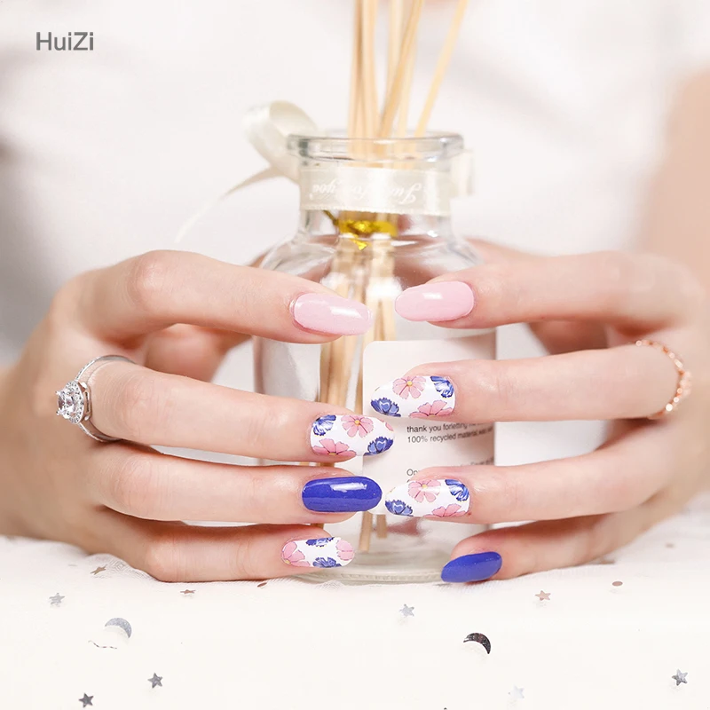 Custom 2D/3D nail stickers metallic nai stickers nail wraps 2024
