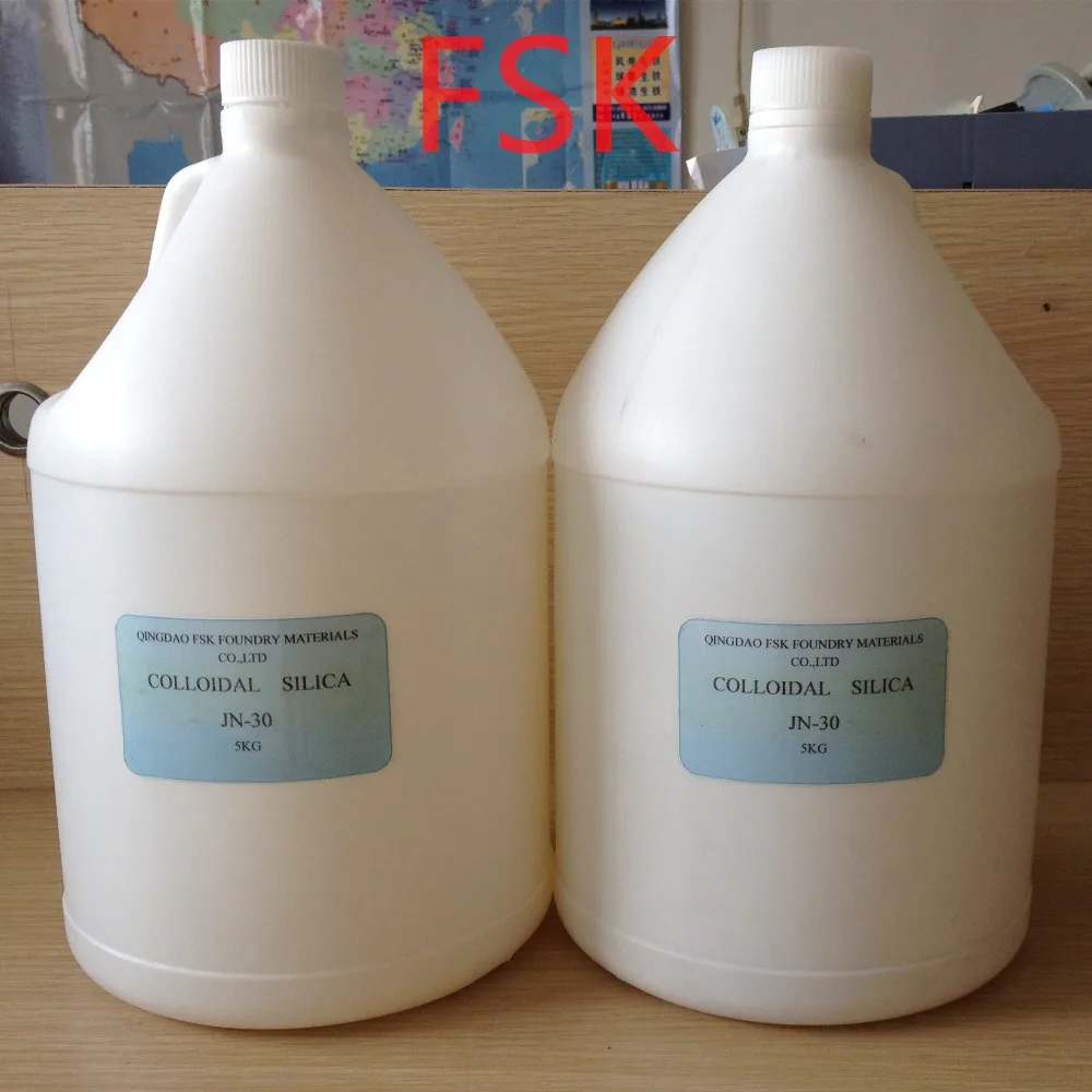 
Silica sol JN-20/30/40 as chemical binder used for casting slurry 
