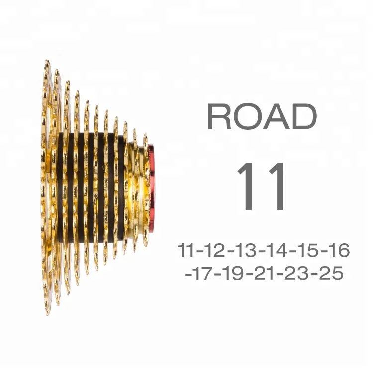 Шоссейный велосипед ZTTO, 11 скоростей, Золотая кассета свободного колеса 11-25T, Звездочка для частей 105 5800 ultegra 6800, запчасти для велосипеда