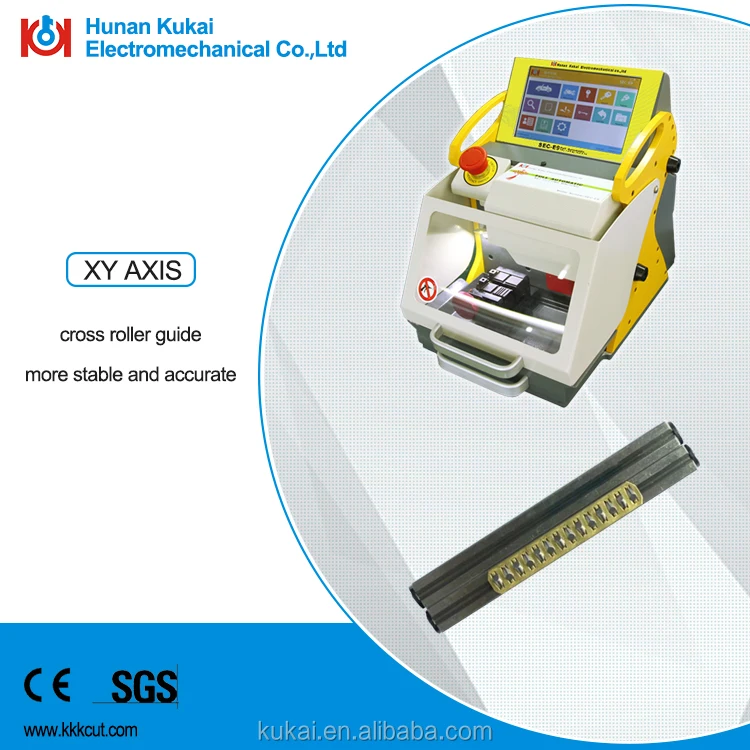 Locksmith Tool Key Duplicator Machine Portable Key Cutting Machine SEC-E9 for automotive and house key cutting