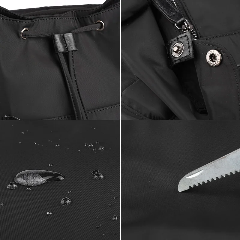 Водонепроницаемая школьная сумка для мужчин и женщин, дорожный ранец для ноутбука, мужской портфель на заказ