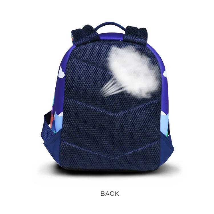 Uek Kids School Bag Prince Baby Waterproof Schoolbags Fashion Children Cartoon Double Shoulder Backpack