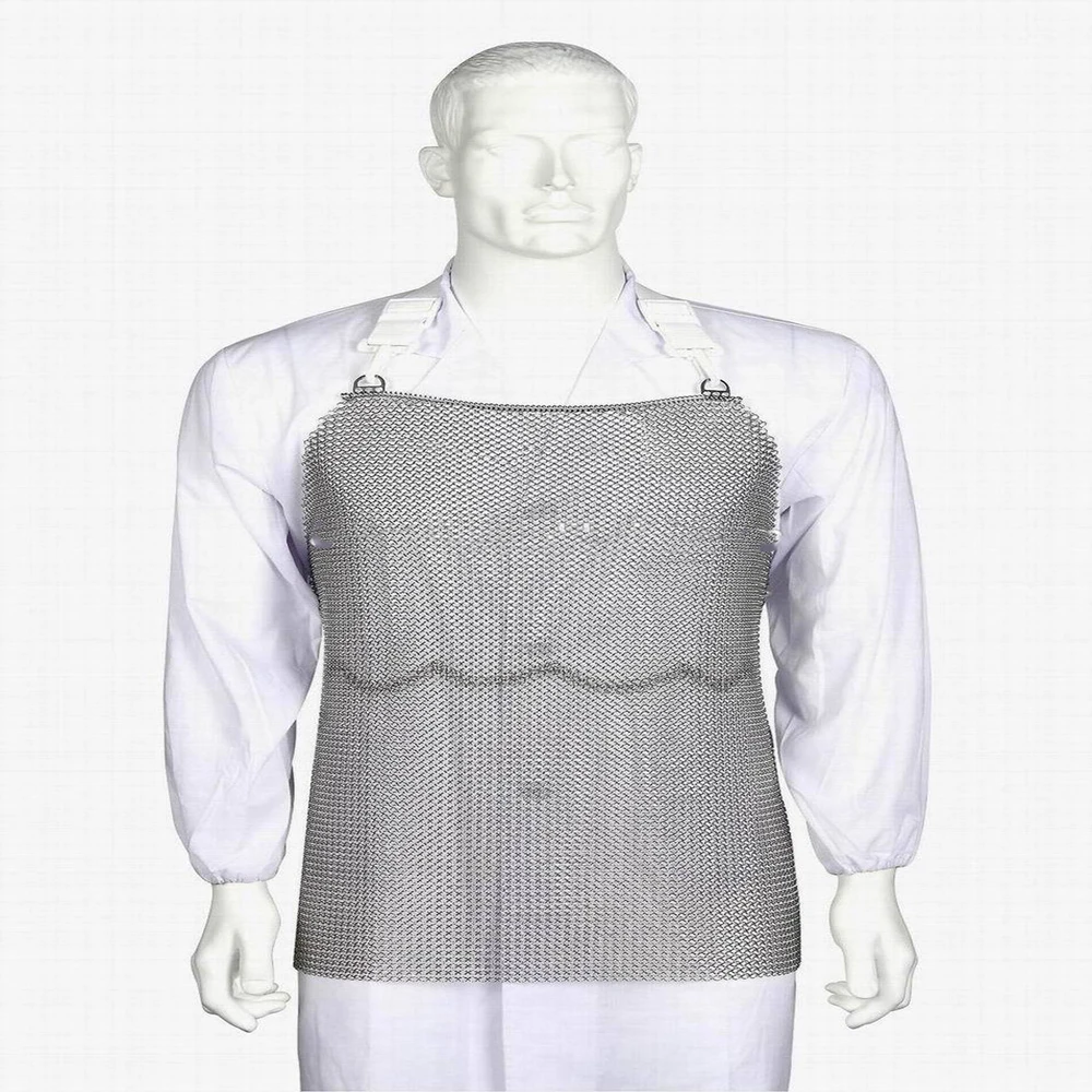 Нож с защитой от убоя устойчива к порезам кольчуга из нержавеющей стали сетк жилеты