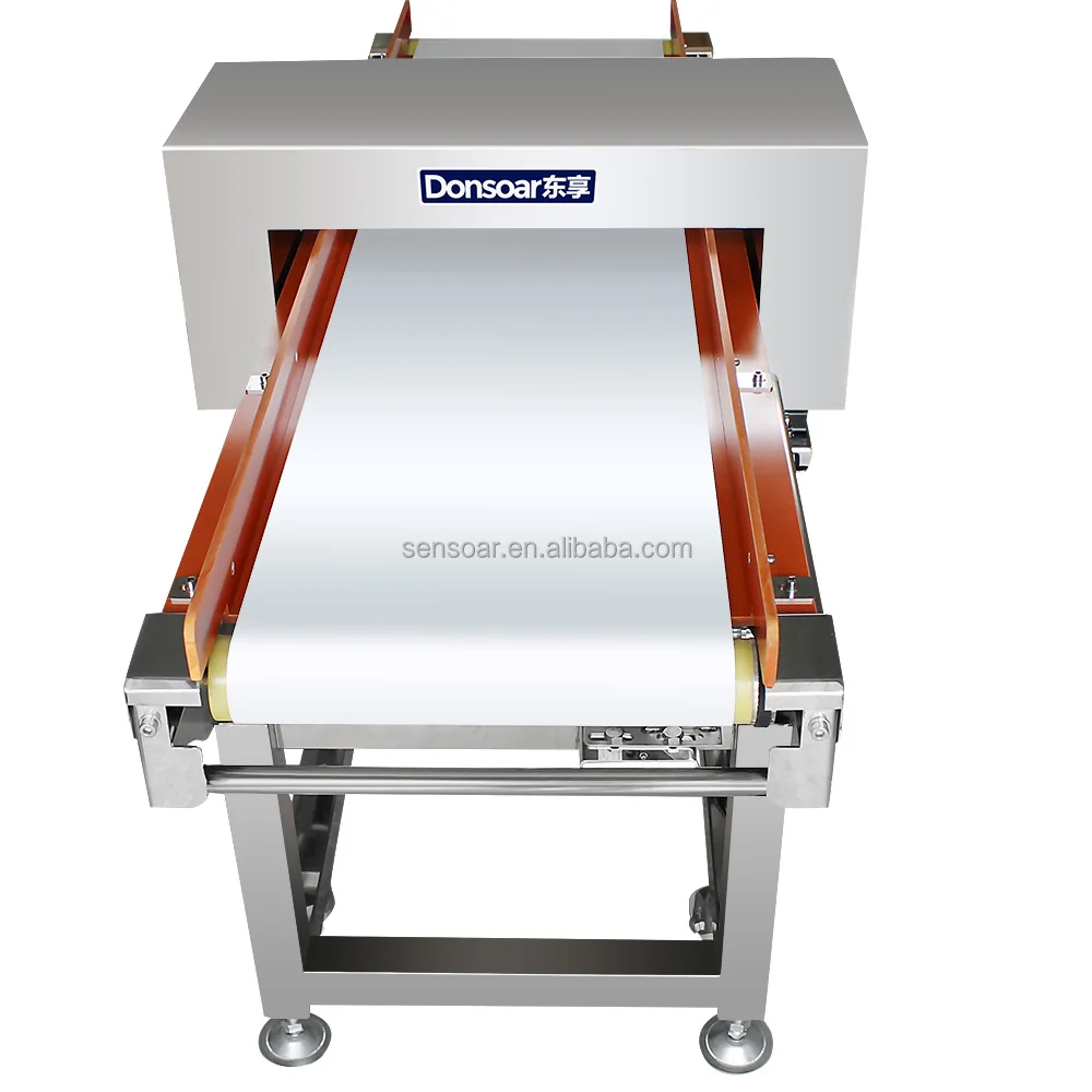 Detection of Fe, non-Fe and SUS contaminants food industry metal detector