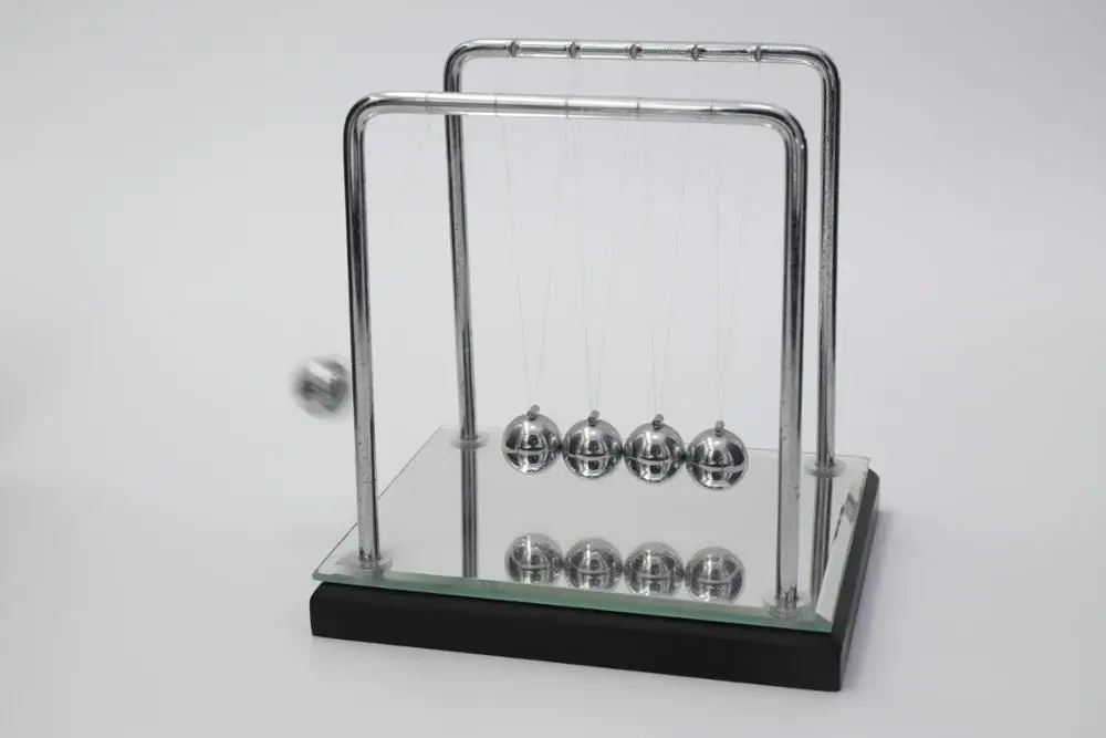 
Magic Science Physics Experiment balance ball Swinging Spheres Newtons Cradle 