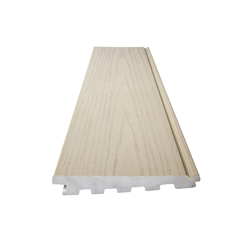 Wpc/Pvc Villa House Outdoor Exterio Wood Composite Cladding And Facade Wall Siding