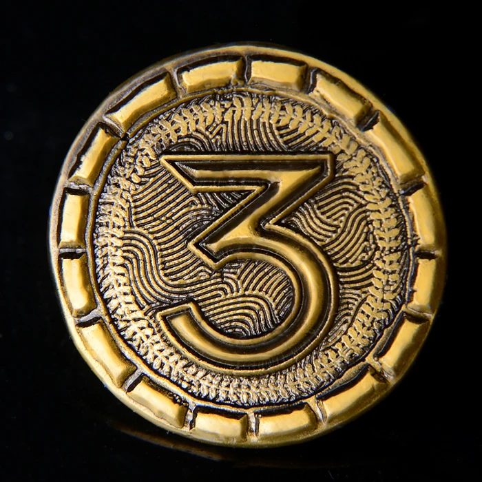 Top Quality Cheap number custom challenge token